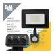 Прожектор ELM MATRIX S- 10-41 6500 з датчиком (26-0034) ELM 26-0034 964418 - зображення 4