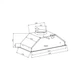 Вытяжка кухонная Interline SMART S BL A/60/T INTERLINE SMART S BL A/60/T 947713 - изображение 2