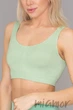 Топ безшовний на широких бретелях Giulia Tank top FAIR GREEN S/M Салатовый - изображение 2