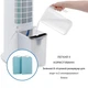 Охладитель воздуха Klarstein Skytower Grand Smart 480 м3/ч белый (10035816) - Уценка - изображение 8