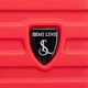 Валіза 41 л Semi Line T5871-2 Червона (5903563587122) - зображення 7