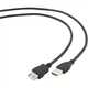 Кабель Cablexpert USB - USB V 2.0 (M/F), подовжувач, 1.8 м, чорний (CCP-USB2-AMAF-6) - зображення 1