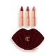 Подарочный набор матовых помад с косметичкой Charlotte Tilbury Iconic Hot Lips Trio Lipstick Gift Set 3 х 3.5 г - изображение 6