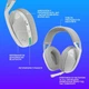 Навушники бездротові Logitech G321 Lightspeed White (981-001569) - зображення 8