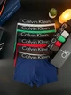 Чоловічі труси боксери Calvin Klein набір 5 шт L Сині, Коричневі, Червоні, Чорні, Зелені (CK13m) - зображення 1