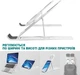 Подставка для ноутбука LOW T53P сложная из ABS пластика White - изображение 3