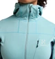 Кофта Haglofs LIM Mid Comp Hood Women М морозно-синій - зображення 3