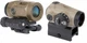 Комплект коллиматор SIG SAUER Romeo-MSR Gen II + JULIET3 Magnifier Combo Kit FDE Койот - изображение 1