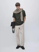 Футболка мужская Massimo Dutti L темно-зеленый - изображение 2