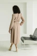 Жіноча сукня з костюмки з пишним рукавом Seventeen S-M Бежевий (2000000187631) - зображення 6