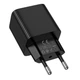 Сетевое зарядное устройство Hoco CS81A, USB, QC, с дисплеем, 18W, black - изображение 4