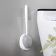 Йоржик з силіконовою щіткою клеючий настінний BP-21 WHITE/GRAY - зображення 6