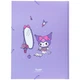 Папка на резинках Kite A4 Kuromi (HK25-247-1) - зображення 3