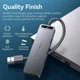 USB-хаб Vention USB 3.0 -> 4xUSB-A 3.0, 5Gbps Black (CHLBB-SCB) - изображение 6
