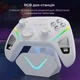Геймпад Ajazz GP100S 2.4G/BT/USB Switch/PC/iOS/Android RGB White (GP100S-W) - зображення 7
