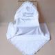 Крыжма BOKA из полотенцесушителя махры 100х100 см Белый (Mahra_sriblo) - изображение 3