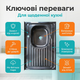 Мийка кухонна Vivia 60х80см накладна нержавіюча сталь раковина праве крило прямокутна для дому дачі - зображення 2