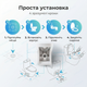 Унитаз моноблок Insana71х39х77см безободочный для квартиры дома гостиницы cersanit санфаянс напольный белый - изображение 8