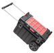 Ящик для інструментів Qbrick System ONE Trolley Expert 605 x 405 x 345 мм, на колесах з телескопічною ручкою, пластиковий - зображення 1