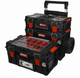Набор ящиков для инструментов Qbrick System PRIME SET 2 535x327x775 мм, модульные, на колесах с ручкой, пластиковые, черные - изображение 3