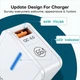 Зарядное устройство QOOVI GC08 66W LED Indicator (PPS, QC4.0) порт 1xUSB-A White (44255) - изображение 3