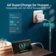 Зарядное устройство QOOVI GC08 66W LED Indicator (PPS, QC4.0) порт 1xUSB-A White (44255) - изображение 4