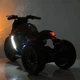 Дитячий електромотоцикл 3 колісний Bambi M 5048EL (Чорний) - зображення 8