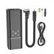 Автомобильный насос компрессор HOCO ZP7 Maddy 5000 mAh Black - изображение 7