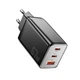 Мережевий зарядний пристрій Essager 67W GaN Travel charger Black - зображення 1