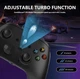 Беспроводной геймпад T-S102 Pro Bluetooth / 2.4G контроллер с вибрацией для Switch, PS3, PC, Android, iOS, Steam - Black - изображение 7