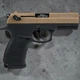 Пистолет сигнальный Aksa Arms Beretta (AK15) cal.9 PAK Black/Tan - изображение 2