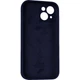 Чохол силіконовий Full Silicone Case for iPhone 15 Deep Navy (з захистом камери) - изображение 2