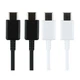 Кабель для заряджання USB Samsung Type-C to Type-C 60W 1:1 White - зображення 2