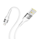 Кабель для зарядки и обмена данными USB YOKI YK-EX11 EXTRA Series USB/Lightning 12W (2.4A/5V) 1.2m White - изображение 14