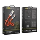 Кабель для заряджання та обміну даними USB YOKI YK-UL61 ULTRA Series USB/Type C 60W (3A/20V) 1.2m Помаранчевий - зображення 10