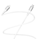 Кабель для зарядки и обмена данными USB YOKI YK-SO15 SOLID Series Type-C to Lightning 30W (3A/10V), 1.2 метра, Белый - изображение 10