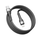 Кабель для заряджання USB Ridea RC-XS51 X-Silicone Type-C to Lightning 30W (10V/3A) 2m Чорний - зображення 3