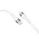 Кабель для заряджання USB Ridea RC-XS51 X-Silicone Type-C to Lightning 30W (10V/3A) 1.2m Білий - зображення 4