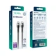 Кабель для зарядки USB Ridea RC-XS51 X-Silicone Type-C to Type-C 60W (20V/3A) 1.2m Черный - изображение 3