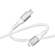 Кабель для зарядки USB Ridea RC-US42 UltraStrong Type-C to Lightning 30W (10V/3A) 1.2m Белый - изображение 7