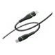 Кабель для зарядки USB Ridea RC-RL15 RGB Light Type-C to Lightning 30W (10V/3A) 1.2m Черный - изображение 1