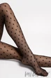 Колготки з геометричним принтом Fiore HAILEY 15 den 2 Nero - зображення 3