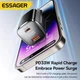 Сетевое зарядное устройство Essager 33W GaN Dual Port Type-C + USB-A Быстрая зарядка PD3.0+QC3.0 Цифровой дисплей ECT33W-GMB01-Z Black - изображение 7