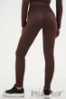 Легінси в рубчик з пуш-апом INSECRET Leggings RIBBED Push-Up CHICORY COFFEE L/XL Темно-коричневі - зображення 2