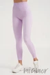 Леггинсы бесшовные в рубчик с пуш-ап эффектом GIULIA Leggings RIB Push Up ORCHID BLOOM S/M Лиловые - изображение 1