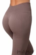 Легінси в рубчик з пуш-апом INSECRET Leggings RIBBED Push-Up Deep Taupe L/XL Тауп - зображення 2