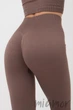 Легінси в рубчик з пуш-апом INSECRET Leggings RIBBED Push-Up Deep Taupe L/XL Тауп - зображення 7