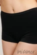 Трусики-шорты бесшовные InSecret Shorts Basic Black L/XL Черные - изображение 4