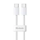 Кабель McDodo 60W USB-C to USB-C Data Cable 1m White - зображення 1