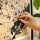 Декоративная 3D карта города Чернигов в рамке объемная карта размер 20x30см подарок для дома - изображение 2